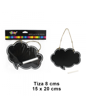 LETRERO NUBE CHALK/360