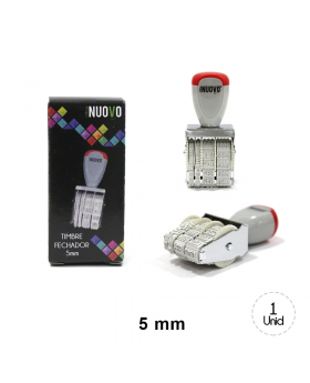 TIMBRE FECHADOR 5 MM NUOVO /240