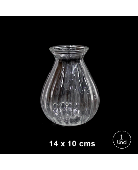 POTE VIDRIO LINEAS CANDY X 1/48