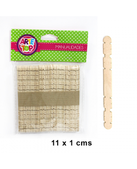 SET PALITO HELADO RANURA NATURAL/240