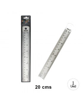 REGLA METALICA 20 CM NUOVO /600