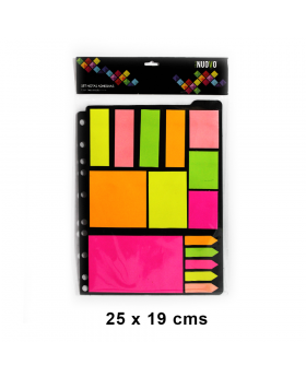 SET NOTAS ADHESIVAS CON SEPARADOR/288