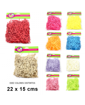 RAFIA PAPEL COLORES SURTIDOS /360