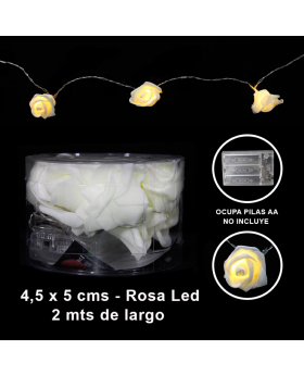 BANNER LED ROSA BLANCA/100