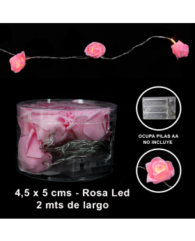 BANNER LUCES LED ROSA /100