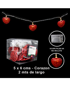 BANNER LED CORAZON ROTO/100