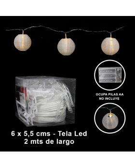 BANNER LED TELA BLANCA/100