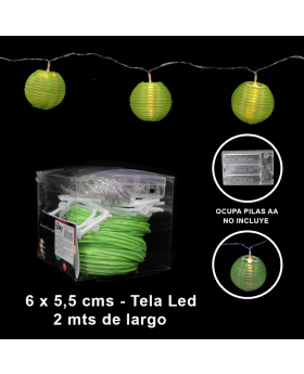 BANNER LED TELA PISTACHO/100