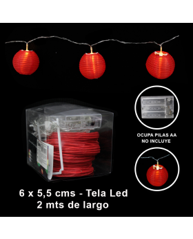BANNER LED TELA ROJA/100