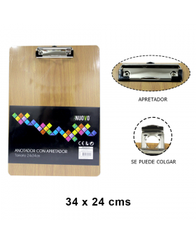 ANOTADOR CON APRETADOR /100