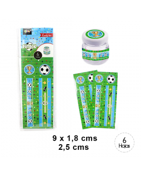 ADHESIVO RECTANGULAR PARA FRASCO FUTBOL / 240