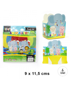 ST 6UN CAJA ABIERTA CON FORMA ANIMALITOS