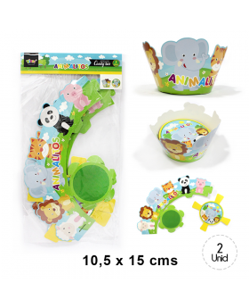 KIT SOPORTE REDONDO MEDIANO ANMALITOS/24