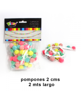 BANNER POMPON LLAMA / 240