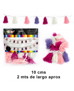 SET BANNER TASSEL WHOOL GIRL/120