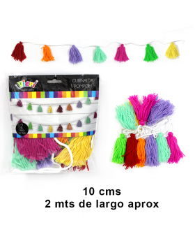 SET BANNER TASSEL WHOOL MIX/120