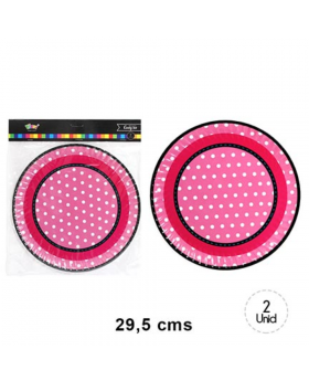 BANDEJA REDONDA POLKA MINNIE/192