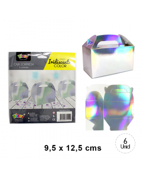 ST 6UN CAJA SORPRESA IRIDICENTE SILVER/192