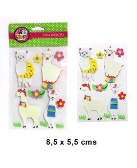 STICKER EVA LLAMA / 300