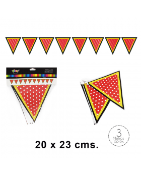 BANNER TRIANGULO POLKA MICKEY/480