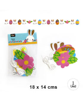 GUIRNALDA SNACK PASCUA CONEJO/288