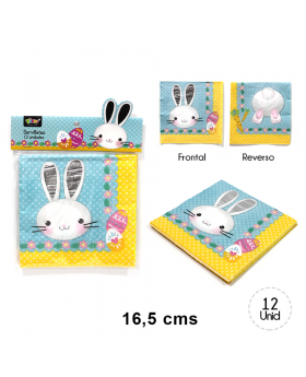 SERVILLETA PASCUA CONEJO / 200