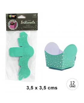 ST 12UN MINI CAJA BOMBONES IRISD. ESTRELLAS TURQUE