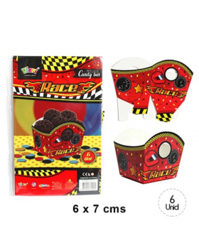ST 6UN CAJA CHICA ABIERTA DULCES AUTO RACE/360