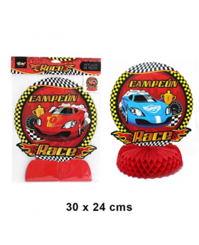 CENTRO DE MESA AUTO RACE/264 /RE