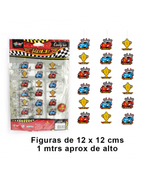 ST CORTINA DECO COLGANTE AUTO RACE/216