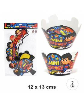 ST 2UN SOPORTE REDONDO MEDIANO MINIHEROES /240