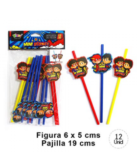 ST 12UN FORMA BOMBILLAS MINI HEROES /120