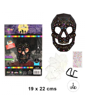 MASCARA CALAVERA GOLDEN /200