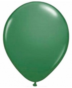 BOLSA 25 GLOBOS N°9 VERDE BOT/100