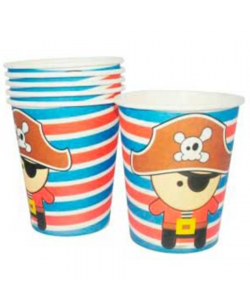 ST 6UN VASO PIRATAGIRL /100