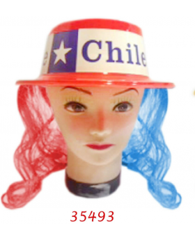 GORRO CINTA PELO CHILE/240