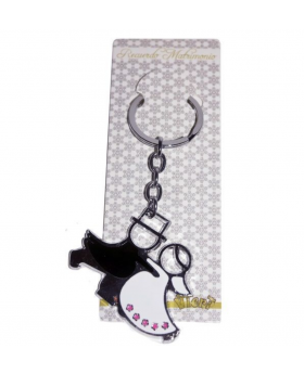 LLAVERO NOVIOS BAILANDO#2/600