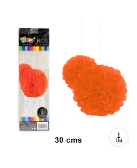FLOR COLG. 30CM NARANJO/240