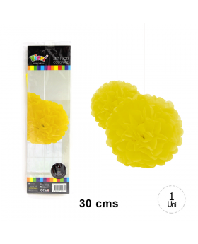 FLOR COLG. 30CM AMARILLO/240