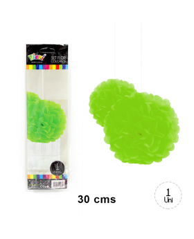 FLOR COLG. 30CM PISTACHO/240