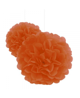 ST 2 FLORES COLG. 25CM NARANJO/240