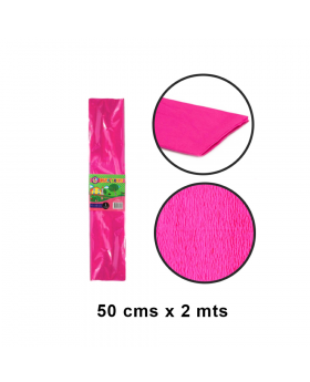 PAPEL CREPE FUCSIA SET10U /20