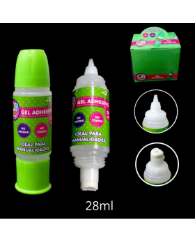 GEL ADHESIVO DOBLE 28ML /192