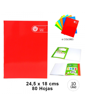 CUADERNO COLLEGE CROQUIS 80H COLORES /80