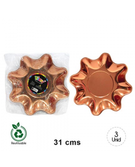 PLATO FLOR ROSE GOLD/72