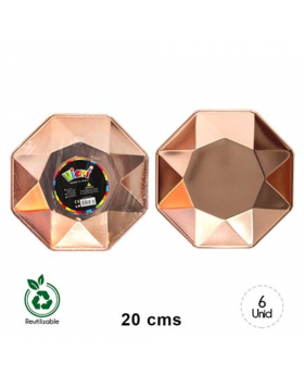 PLATO 3D 20CM ROSE GOLD/72