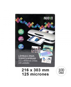 LAMINAS PARA TERMOLAMINAR A4 /10