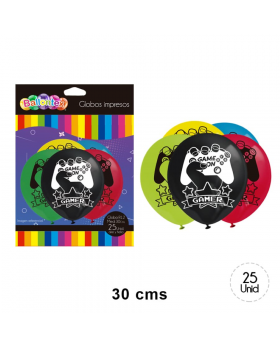 ST 25UN GLOBO ESTAM. GAMER R12 /100