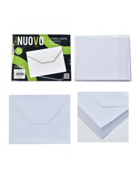 SOBRE CARTA BLANCO 154x124MM SET25U /100