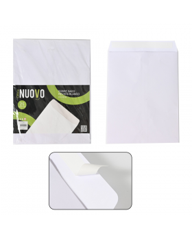 SOBRE SACO REVISTA BCO 230x300MM SET25U /20